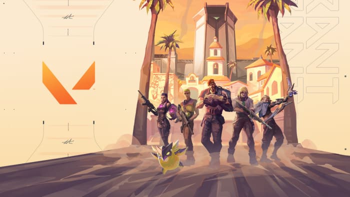 Valorant characters splash art